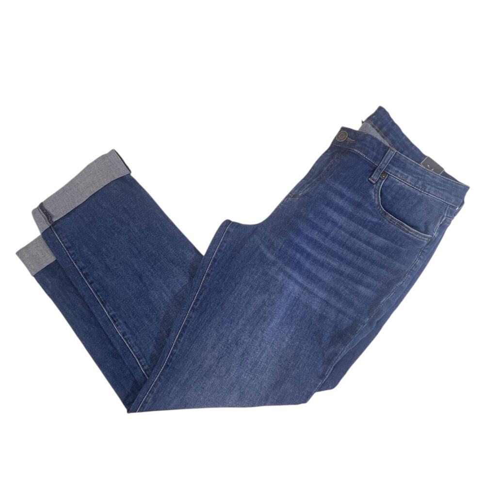 NEW! KUT from the Kloth Carrie Boyfriend Jeans Womens Size 12 Denim Relaxed Fit - Picture 5 of 12